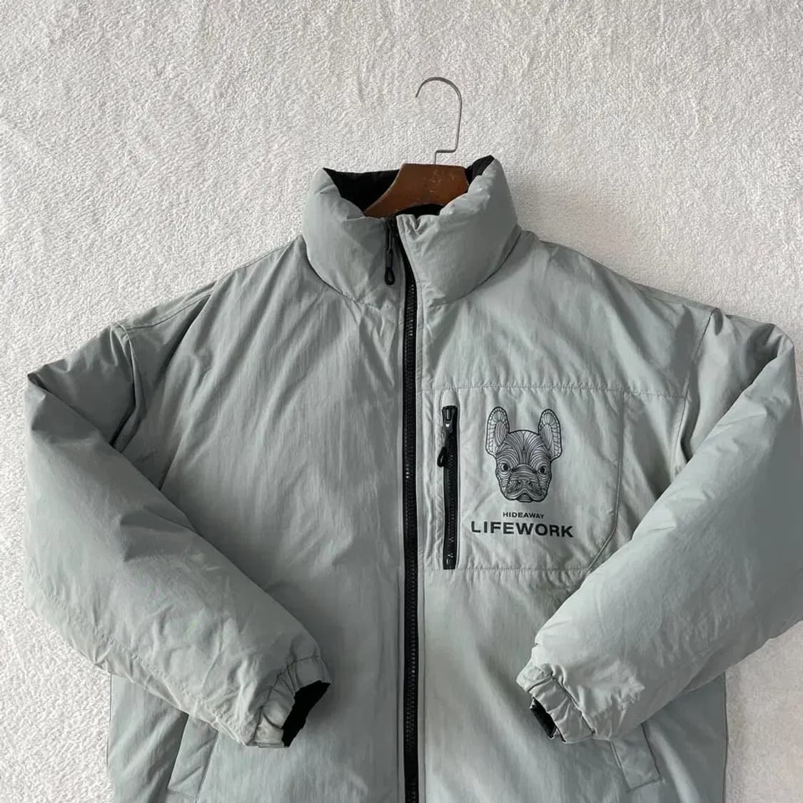 L 라이프워크 양면 덕다운 패딩 리버시블 상품이미지2