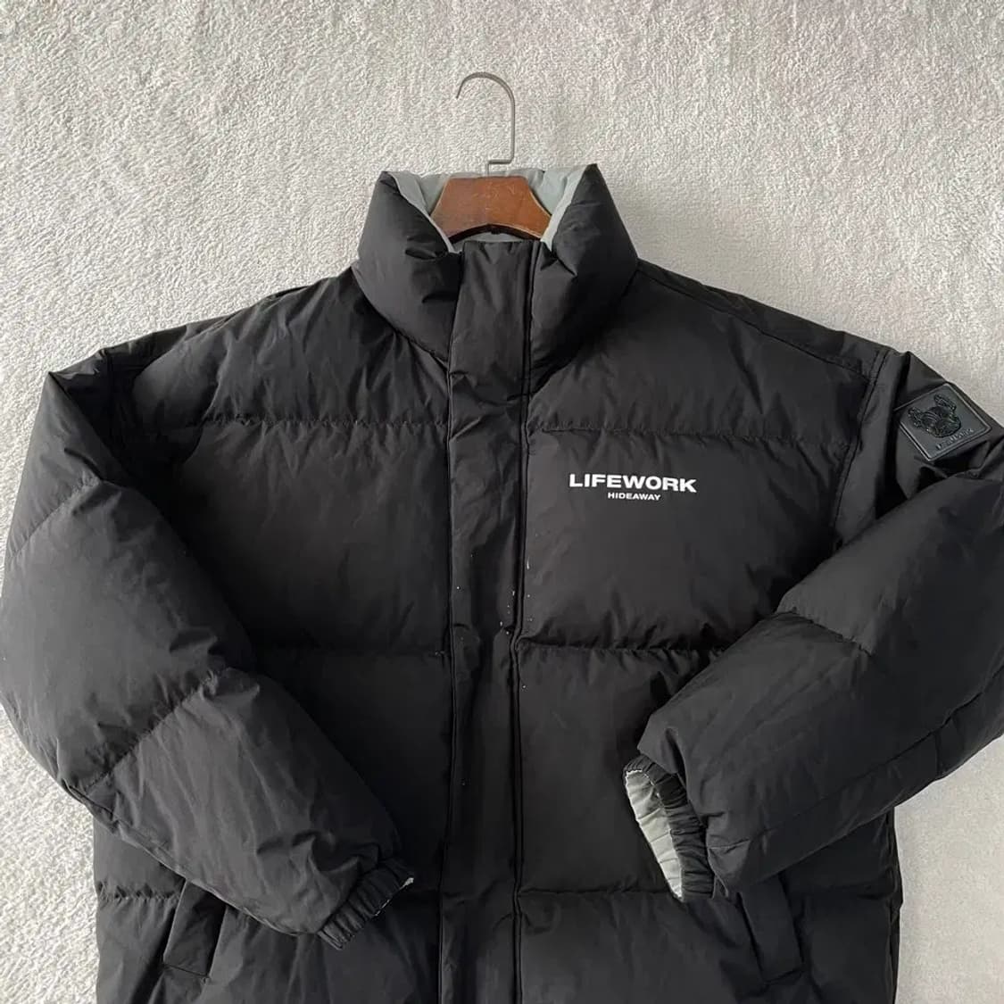 L 라이프워크 양면 덕다운 패딩 리버시블 상품이미지7