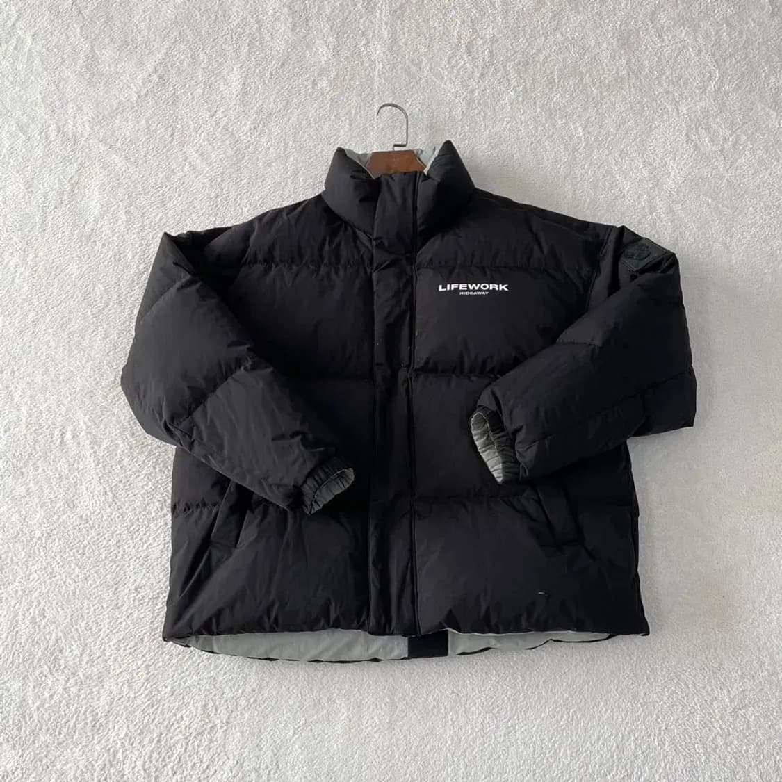 L 라이프워크 양면 덕다운 패딩 리버시블 상품이미지8