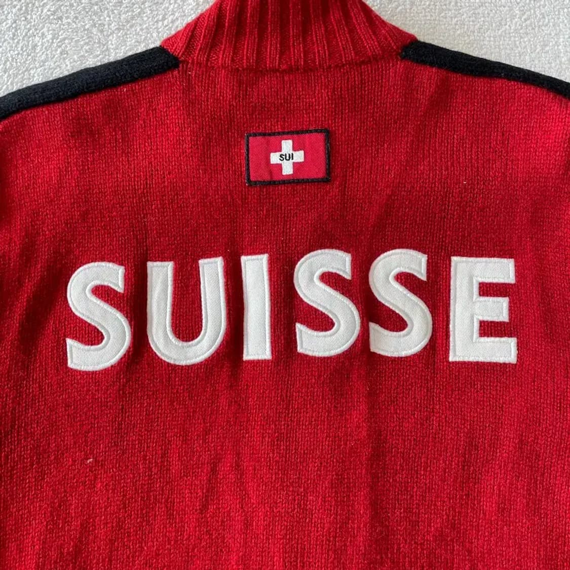 M 폴로 빅포니 램스울 니트집업 빅로고 자켓 스위스 치프키프 상품이미지8