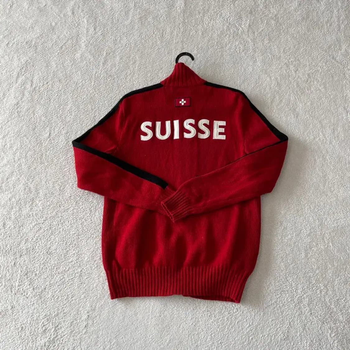 M 폴로 빅포니 램스울 니트집업 빅로고 자켓 스위스 치프키프 상품이미지9