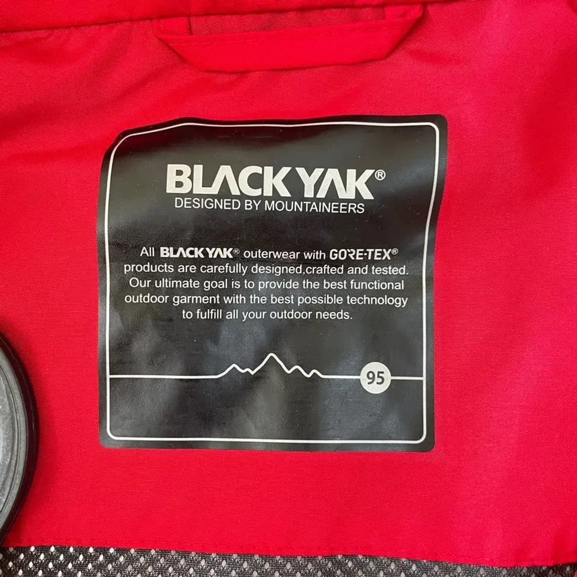 M 블랙야크 남성 고어텍스GTX 바람막이 자켓 95 상품이미지4