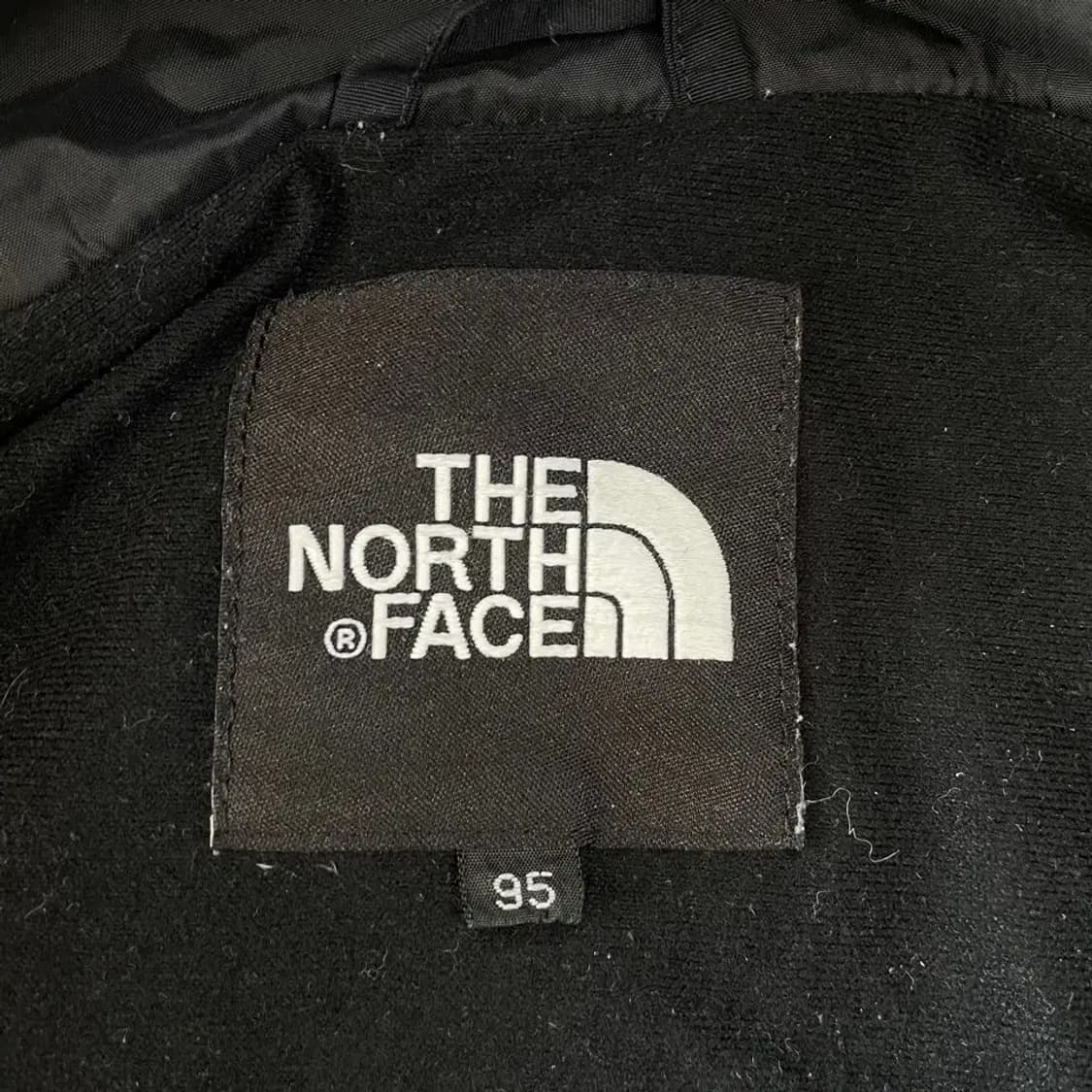 95 노스페이스 여성 고프코어 블랙 바람막이 상품이미지4