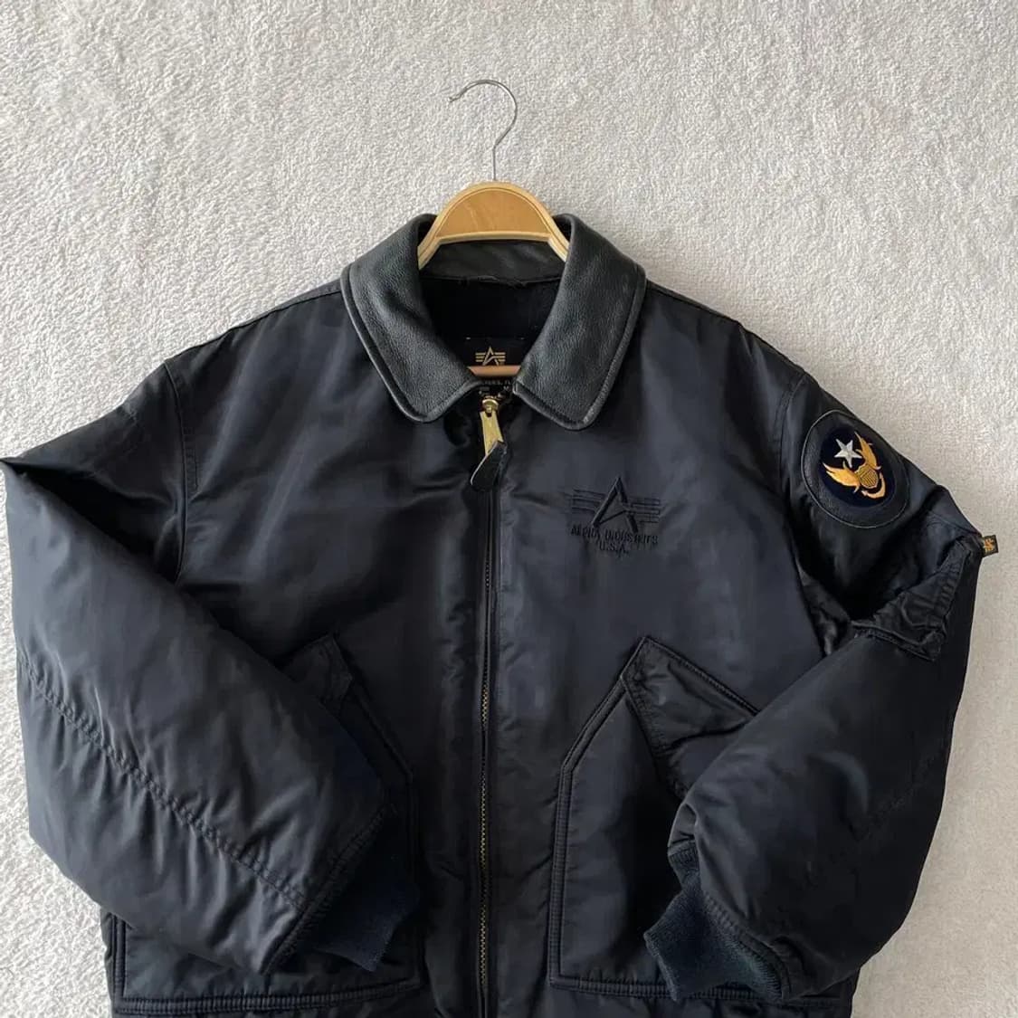 알파인더스트리 90'S CWU-45P 봄버 자켓 상품이미지2