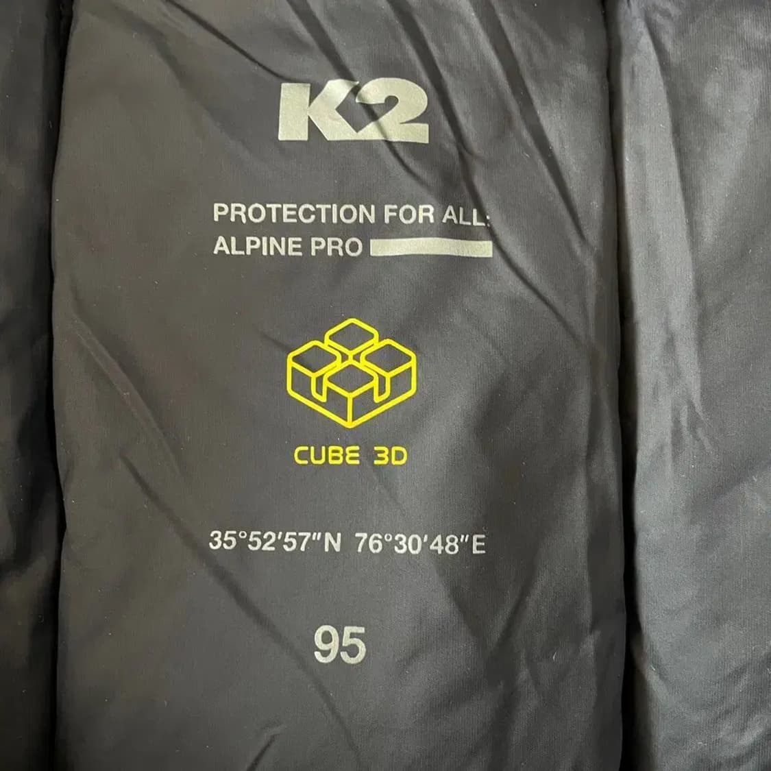 [M] K2 알파인프로 헤비 구스다운 패딩 95 남성 상품이미지9