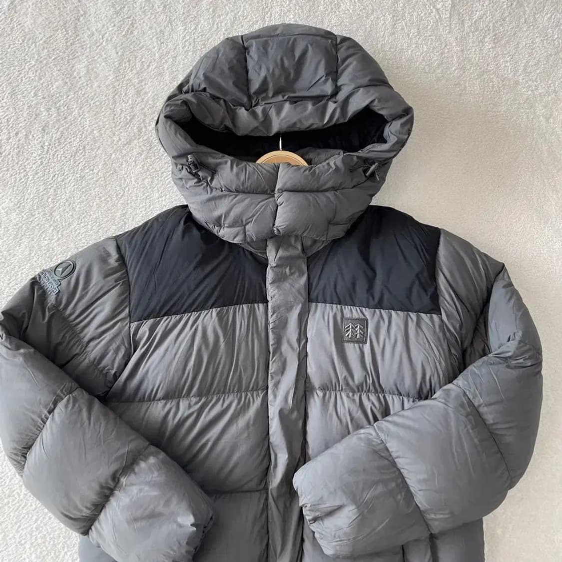 M 코오롱 남성 헤스티아 라이트 다운 패딩 95 상품이미지3