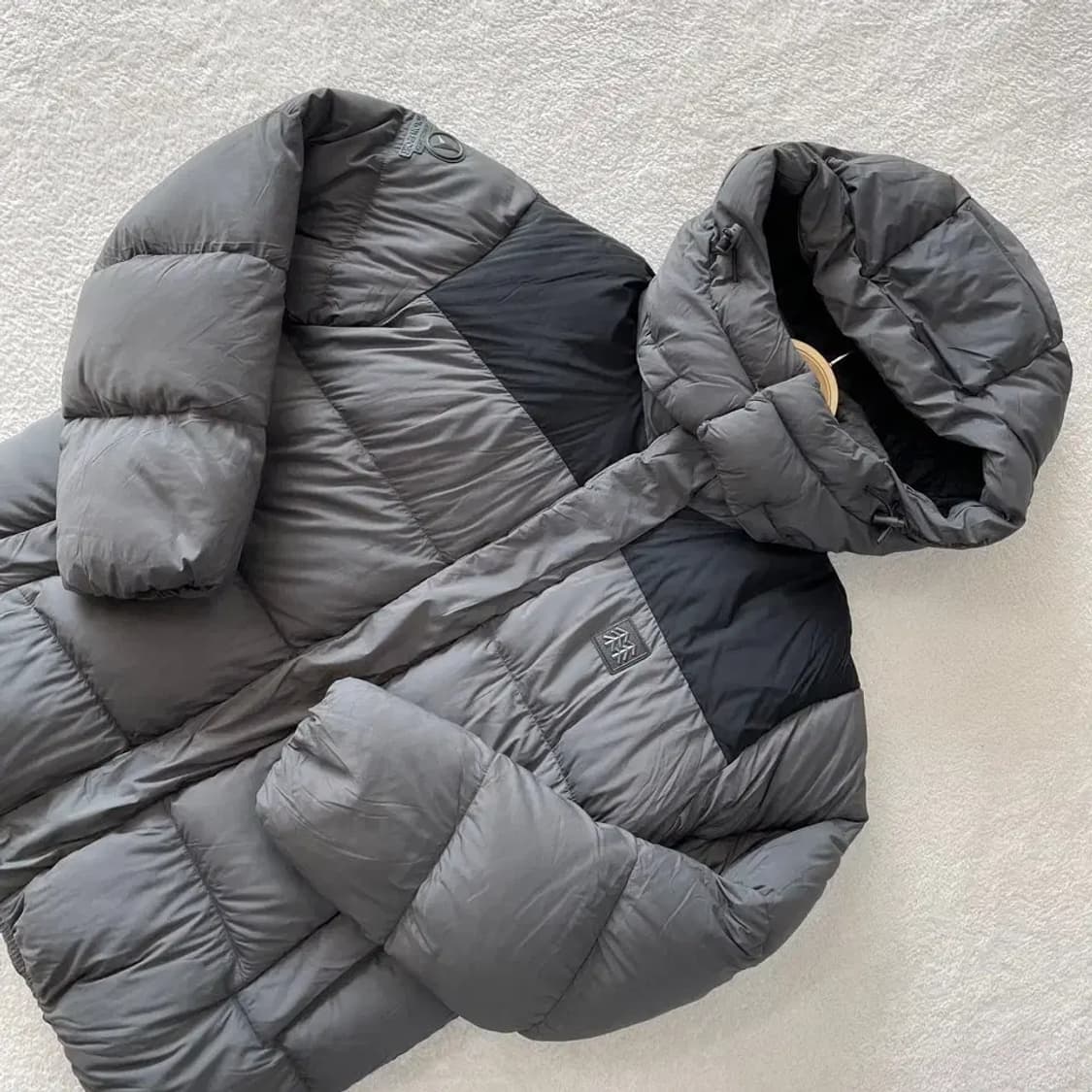 M 코오롱 남성 헤스티아 라이트 다운 패딩 95 상품이미지4