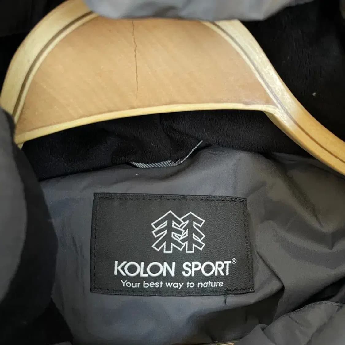 M 코오롱 남성 헤스티아 라이트 다운 패딩 95 상품이미지9