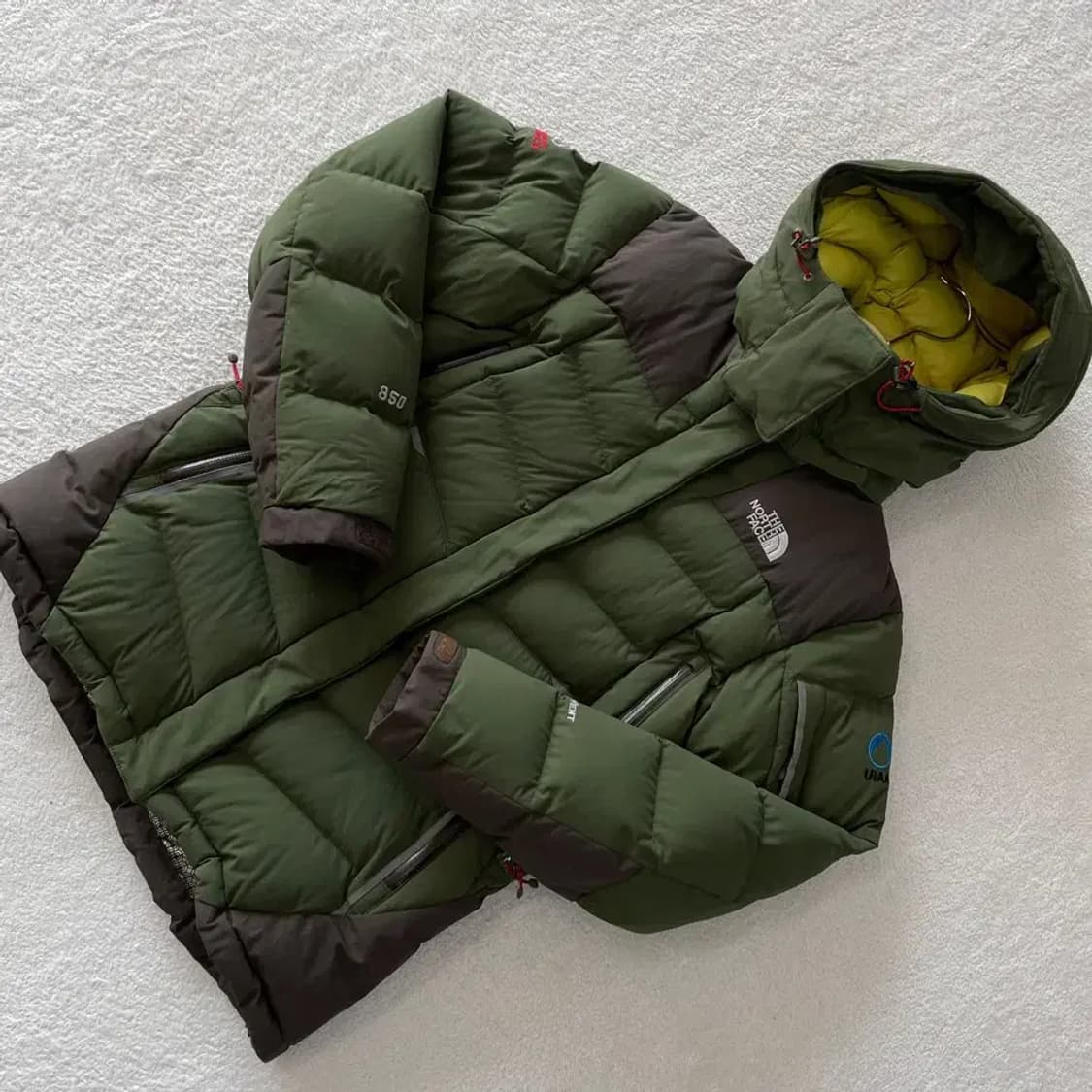M 노스페이스 여성 850 대장 구스 패딩 눕시 상품이미지3