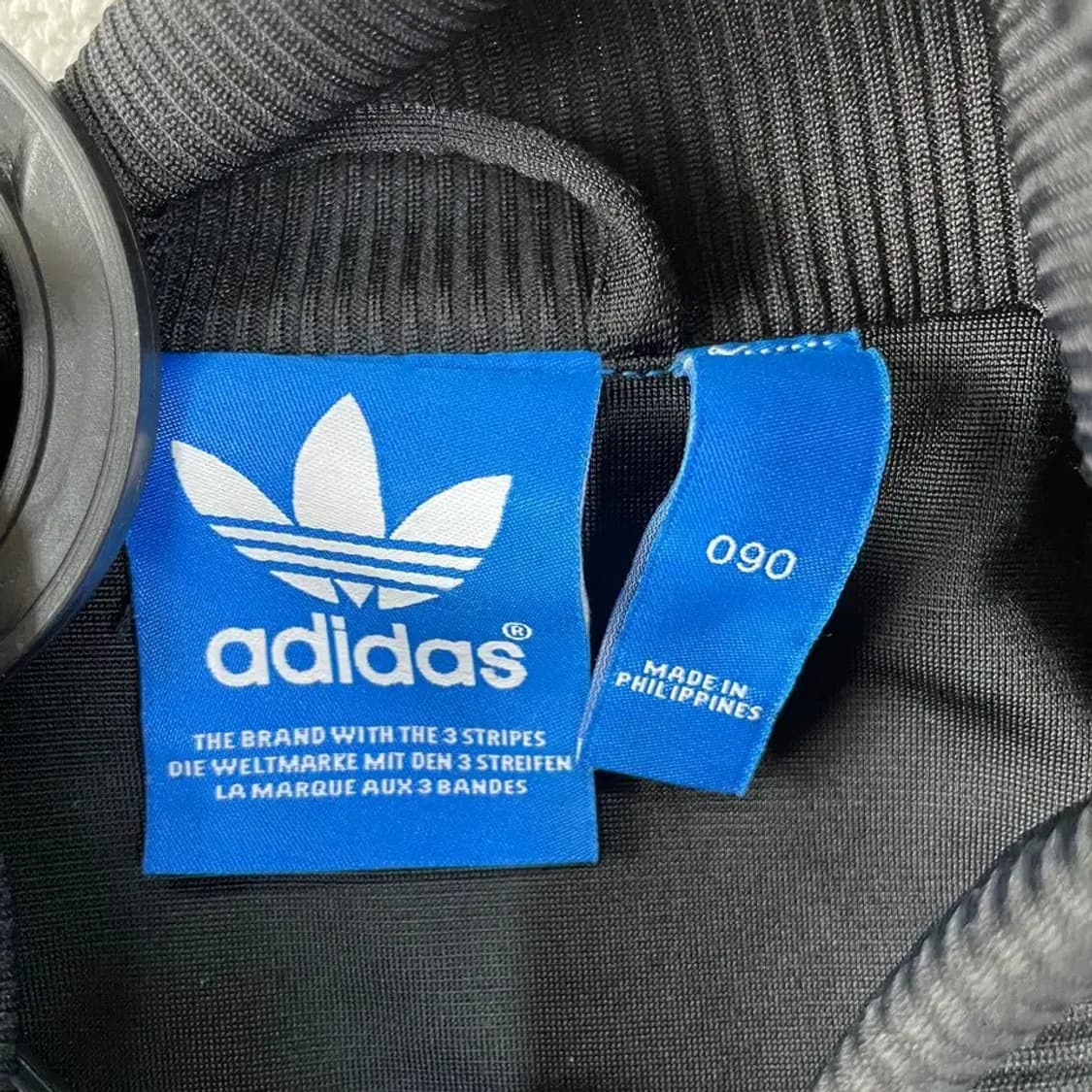 S 아디다스 퀼팅 패디드 자켓 블랙 90 유로파 상품이미지4