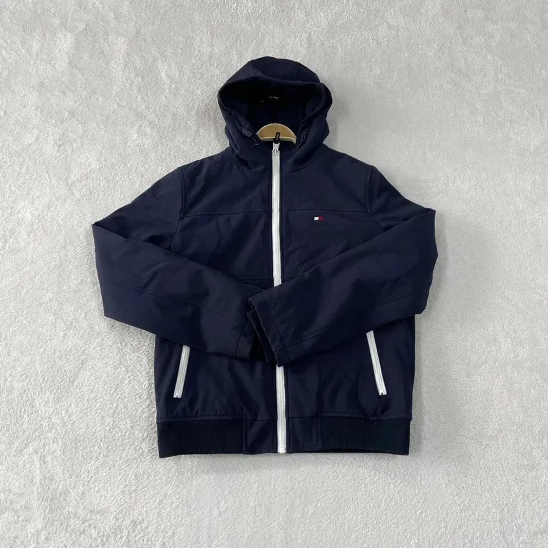 M 타미힐피거 누빔 기모 후드쉘 자켓 95-100 상품이미지1
