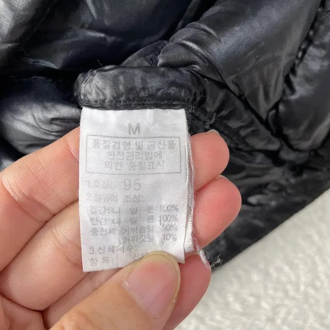 M 노스페이스 옵티멈 800 초경량패딩 구스다운 95 상품이미지8