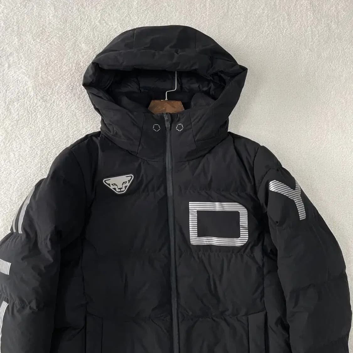 L 다이나핏 남성 블랙 덕다운 패딩 100 상품이미지2