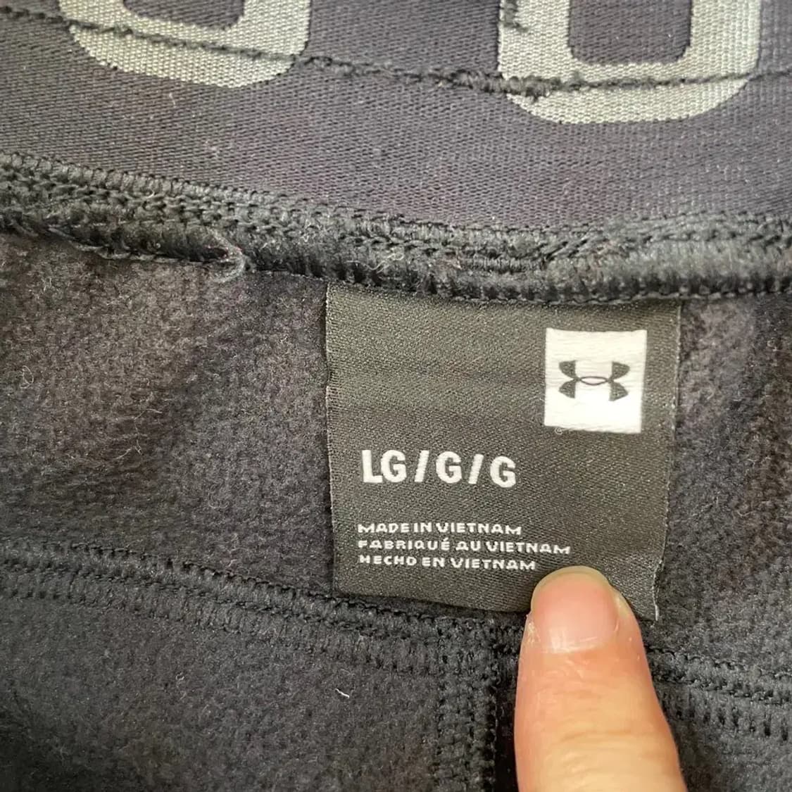 언더아머 기모 트레이닝 바지 L 상품이미지5