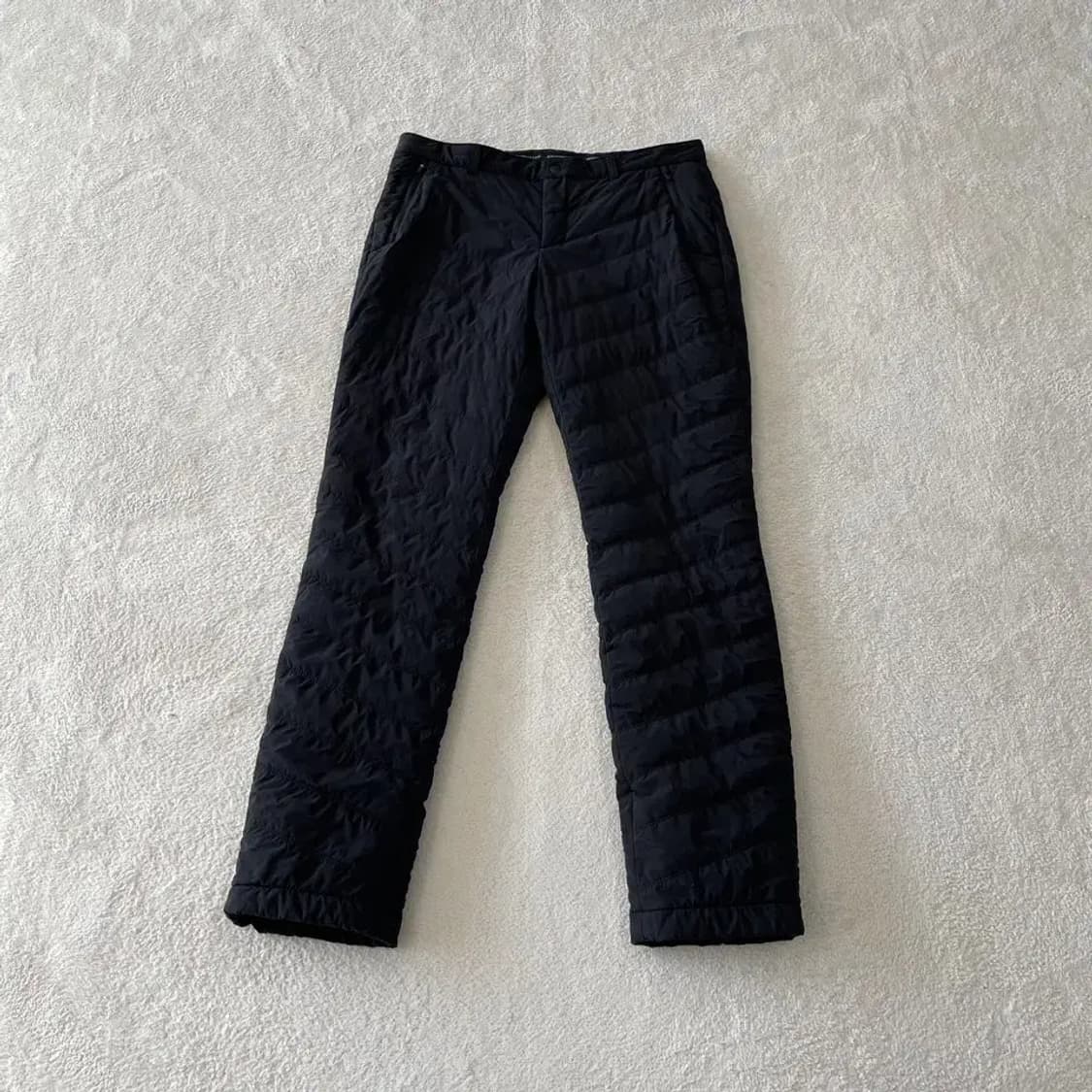 34 엘르 골프 구스다운 패딩바지 남성 상품이미지1