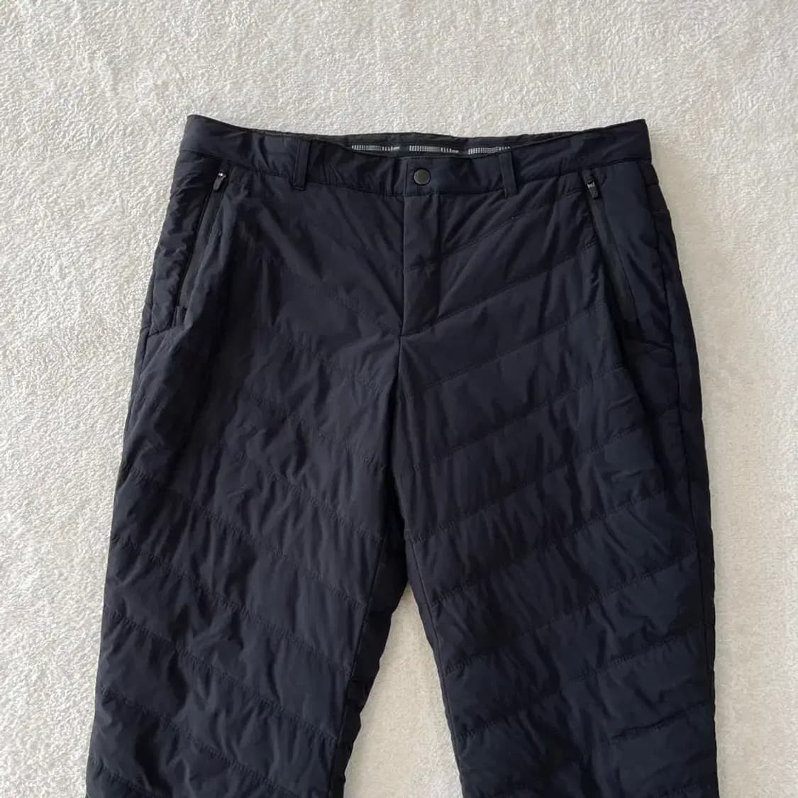 34 엘르 골프 구스다운 패딩바지 남성 상품이미지2