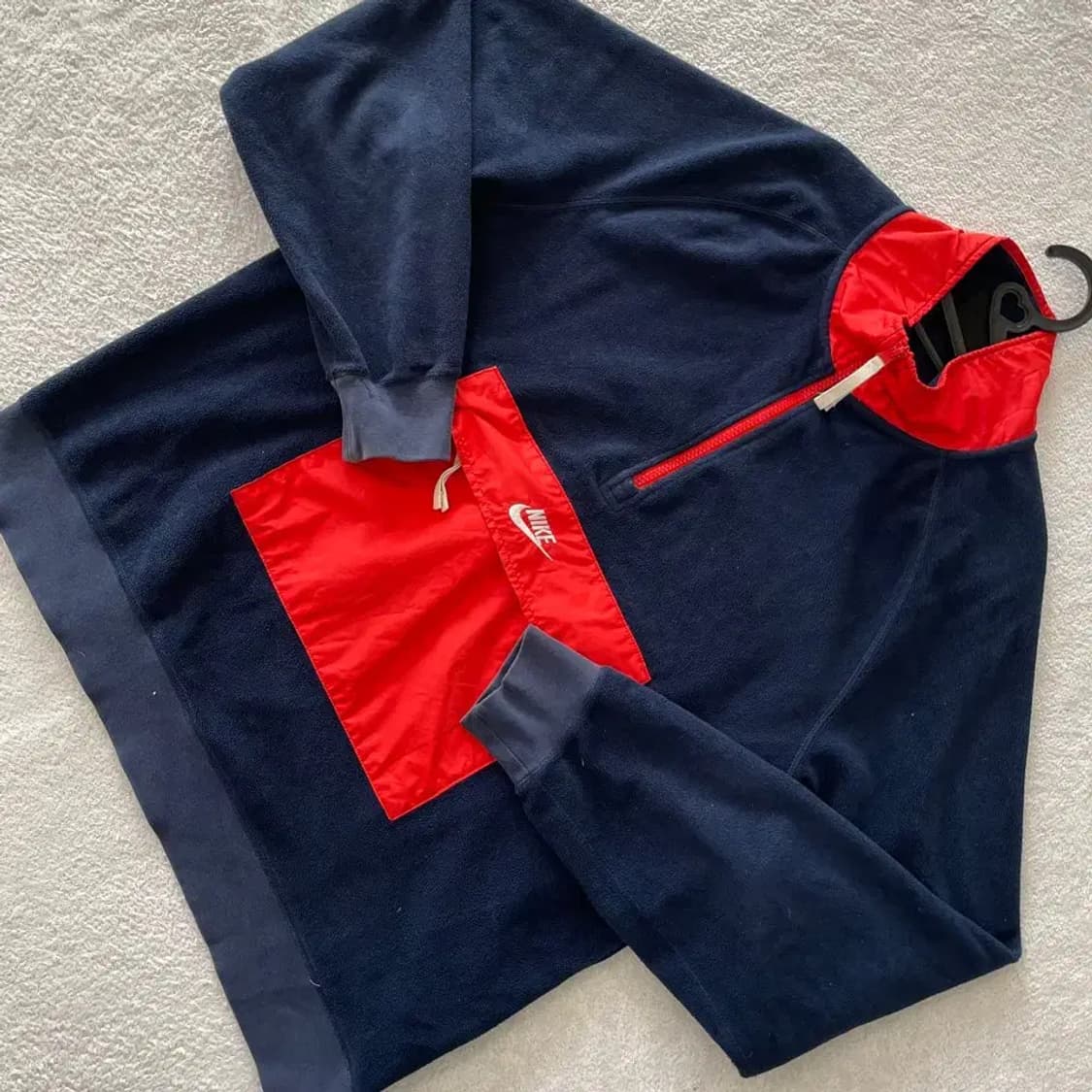 XXL 나이키 후리스 하프집 풀오버 110 상품이미지3