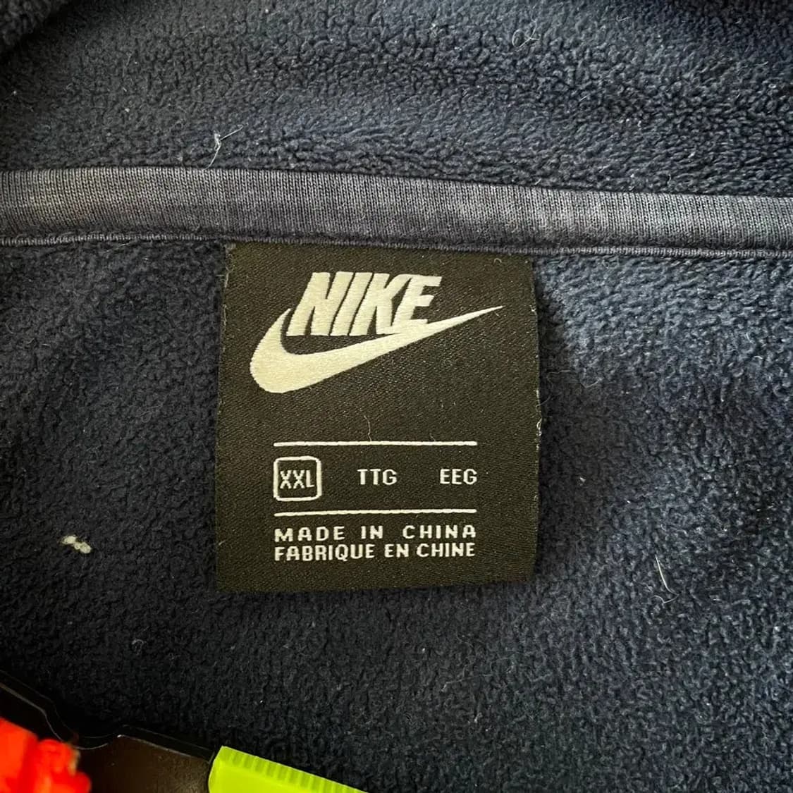 XXL 나이키 후리스 하프집 풀오버 110 상품이미지4