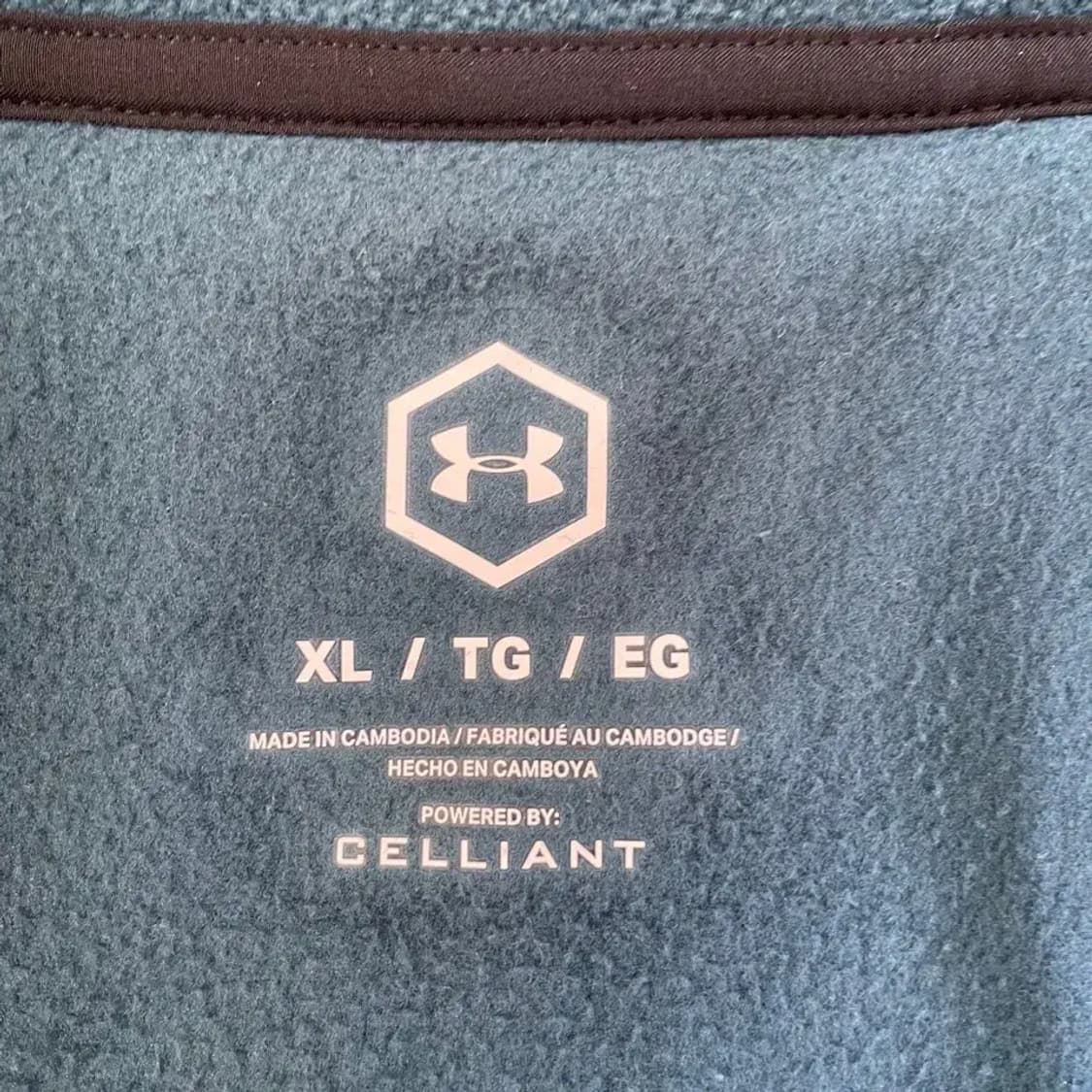 XL 언더아머 남성 후리스 자켓 105 상품이미지4