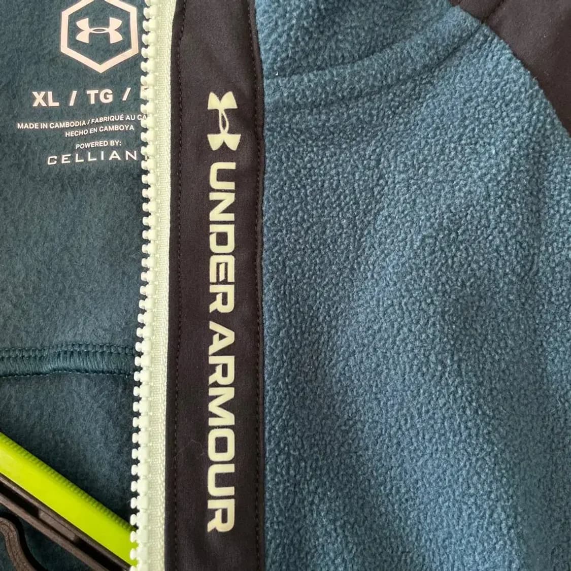 XL 언더아머 남성 후리스 자켓 105 상품이미지5