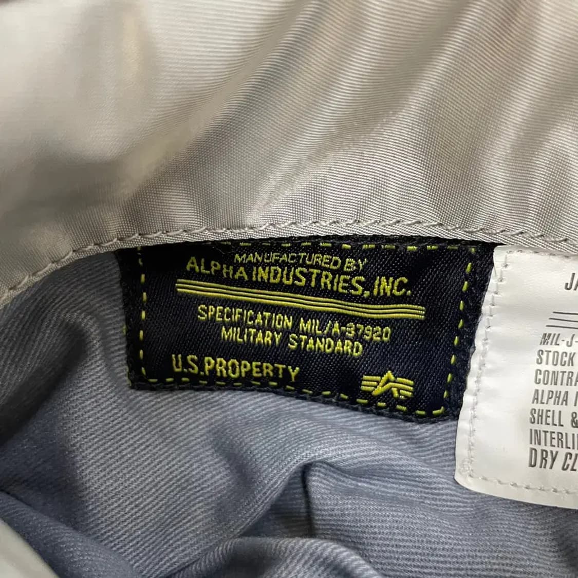 M 알파인더스트리 MA1 봄버 자켓 상품이미지8