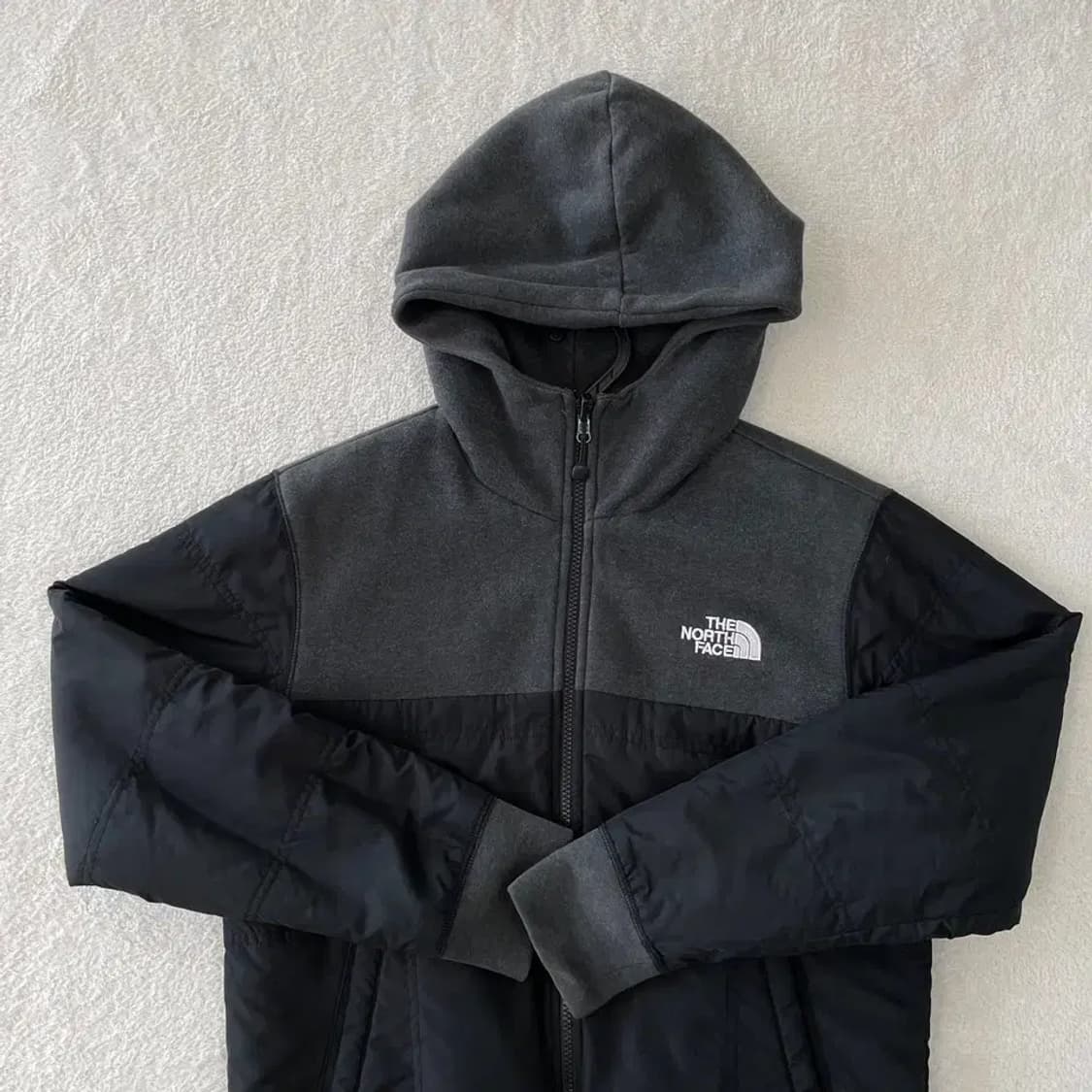 M 노스페이스 양면 경량패딩 후드자켓 95 상품이미지2