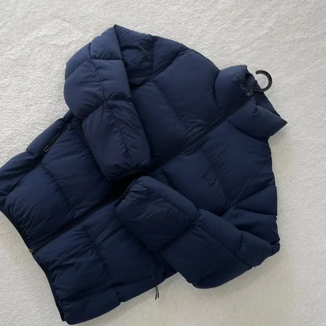 M 라코스테 네이비 다운패딩 남성 95 상품이미지3