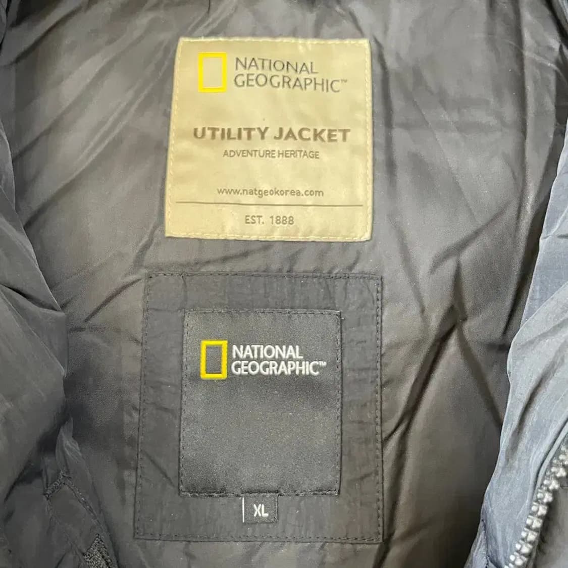 XL 내셔널지오그래픽 덕다운 패딩 105 상품이미지4