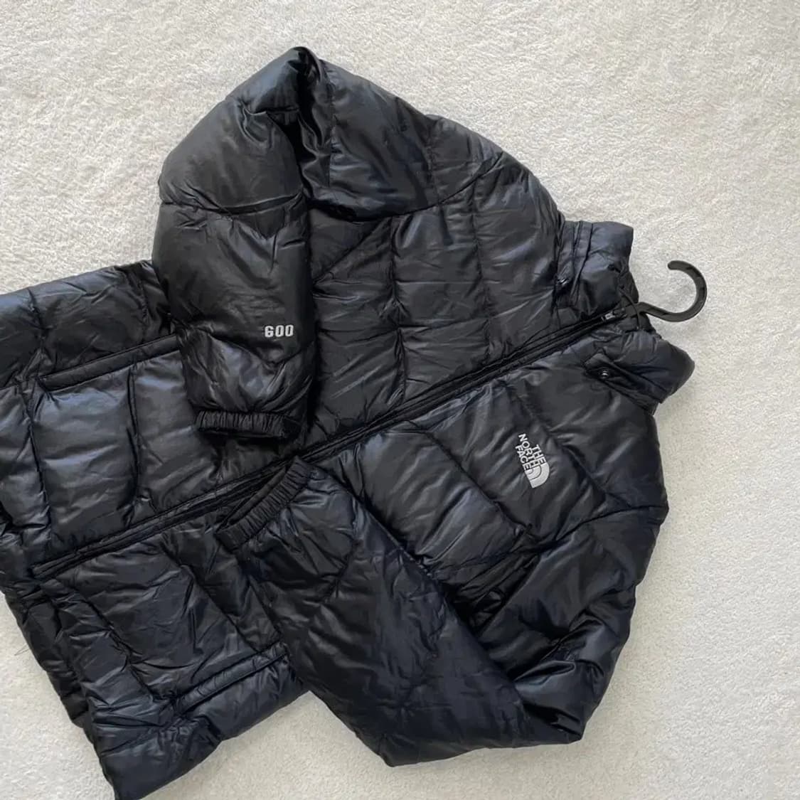 90 노스페이스 여성 눕시 600 구스다운 패딩 상품이미지4