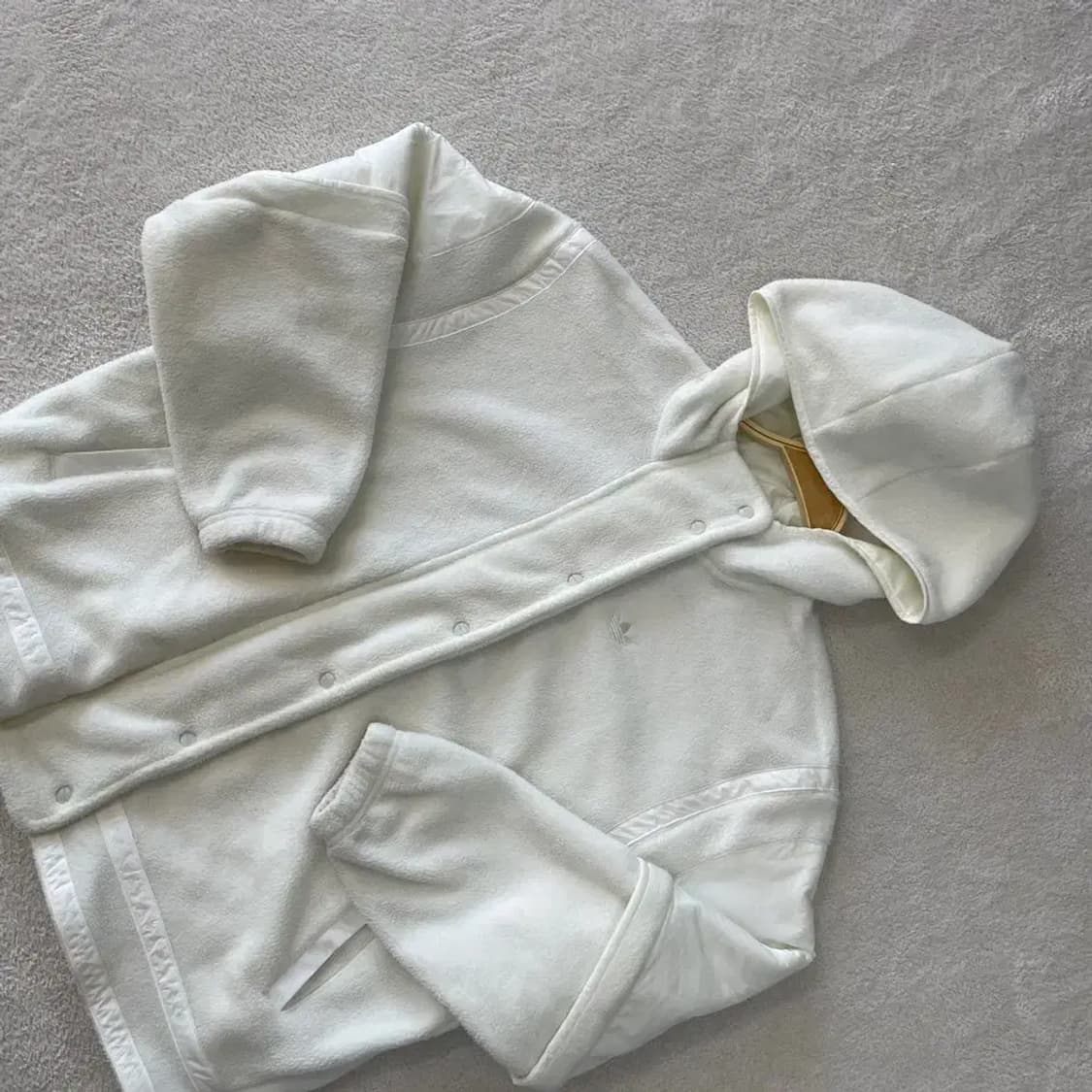 아디다스 여성 트랙플리스 신형 후리스 자켓 파이어버드 상품이미지3