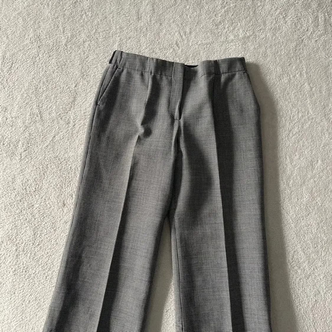 래트바이티 한섬 여성 가을겨울 체크팬츠 바지 70 상품이미지2