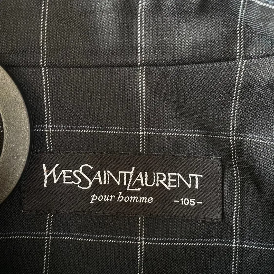 XL 입생로랑 올드스쿨 블루종 자켓 105 상품이미지4