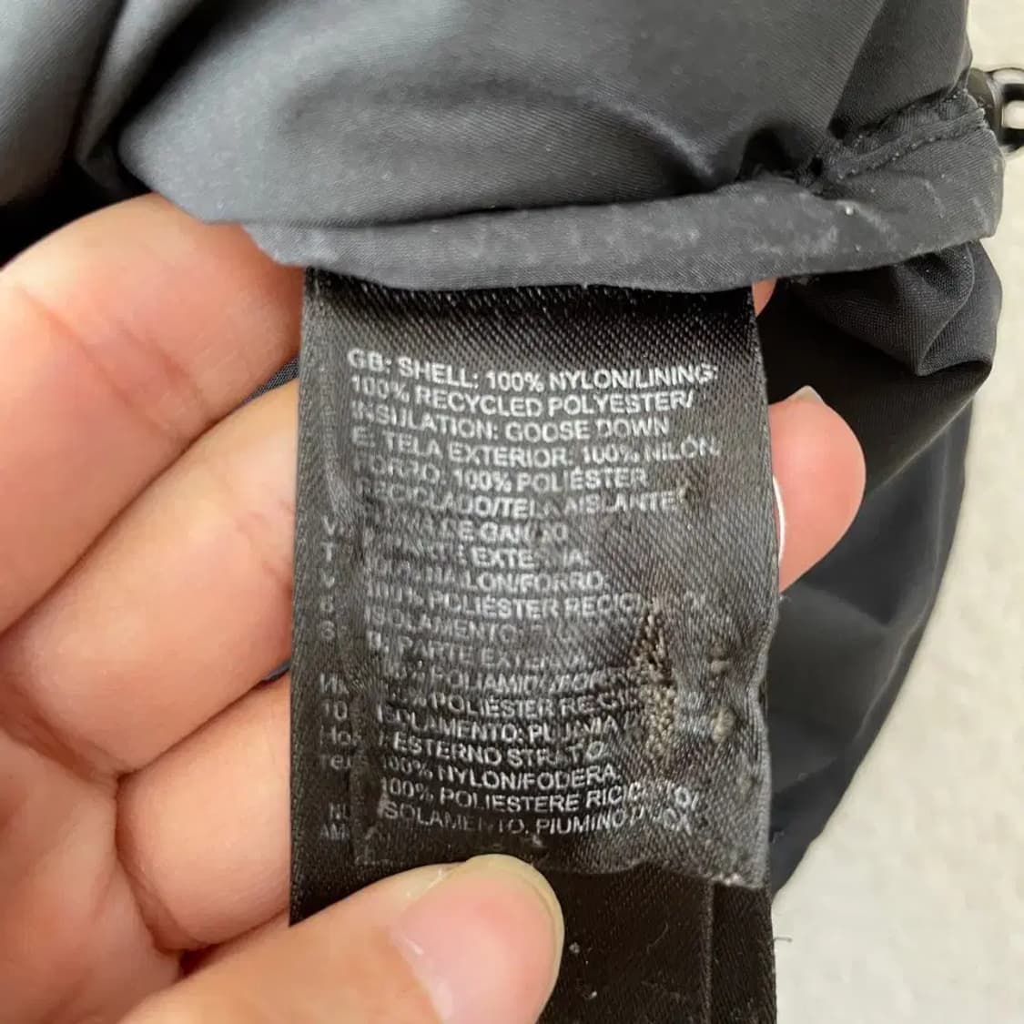 L 노스페이스 무광 눕시 700 스몰로고 패딩 100 상품이미지7