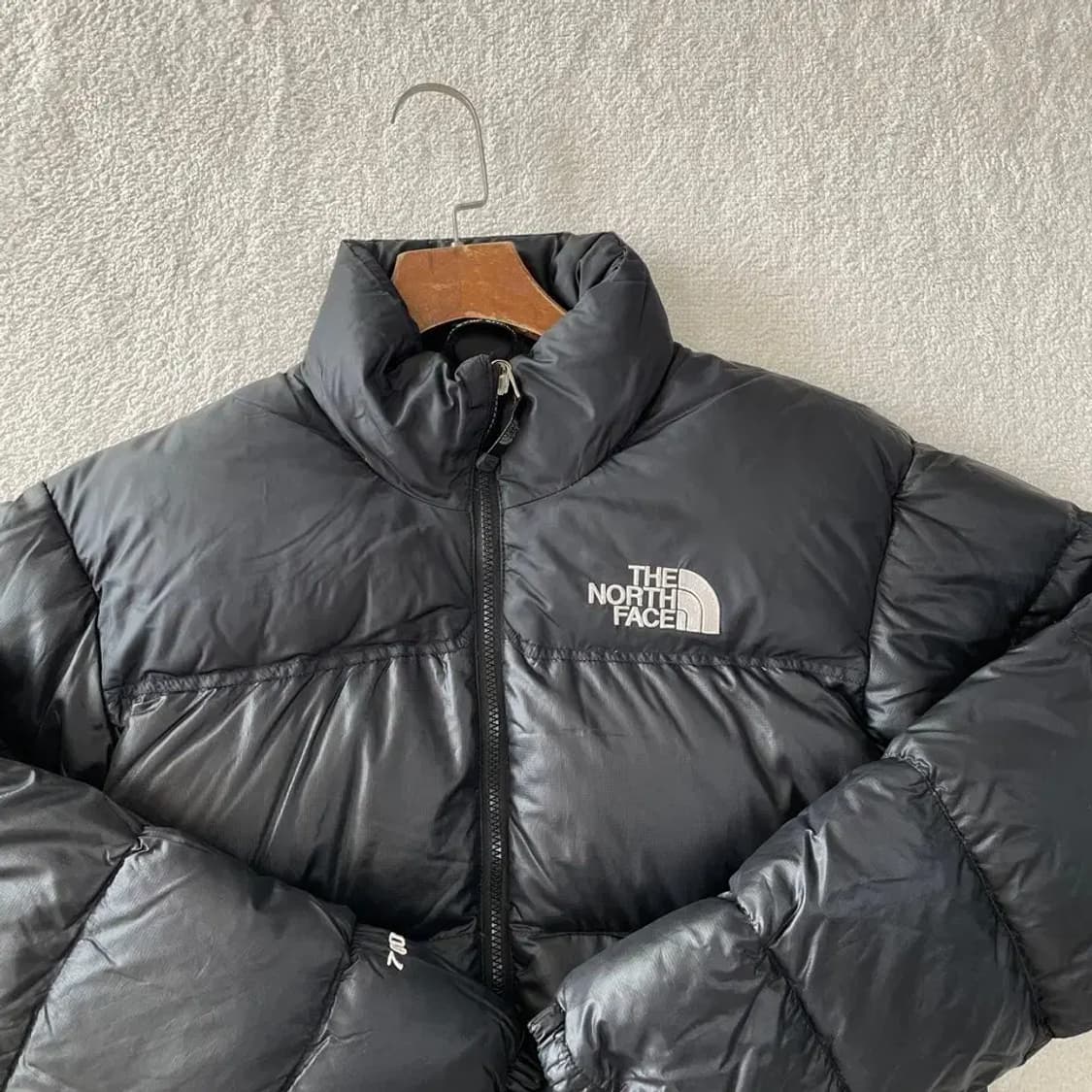S 노스페이스 눕시 700 블랙 패딩 90 상품이미지2
