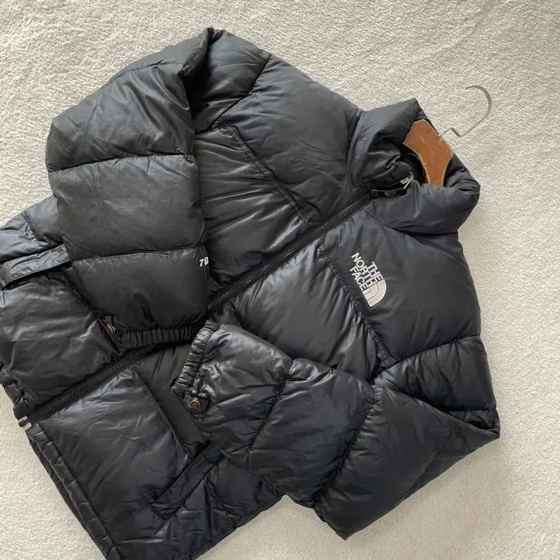 S 노스페이스 눕시 700 블랙 패딩 90 상품이미지3