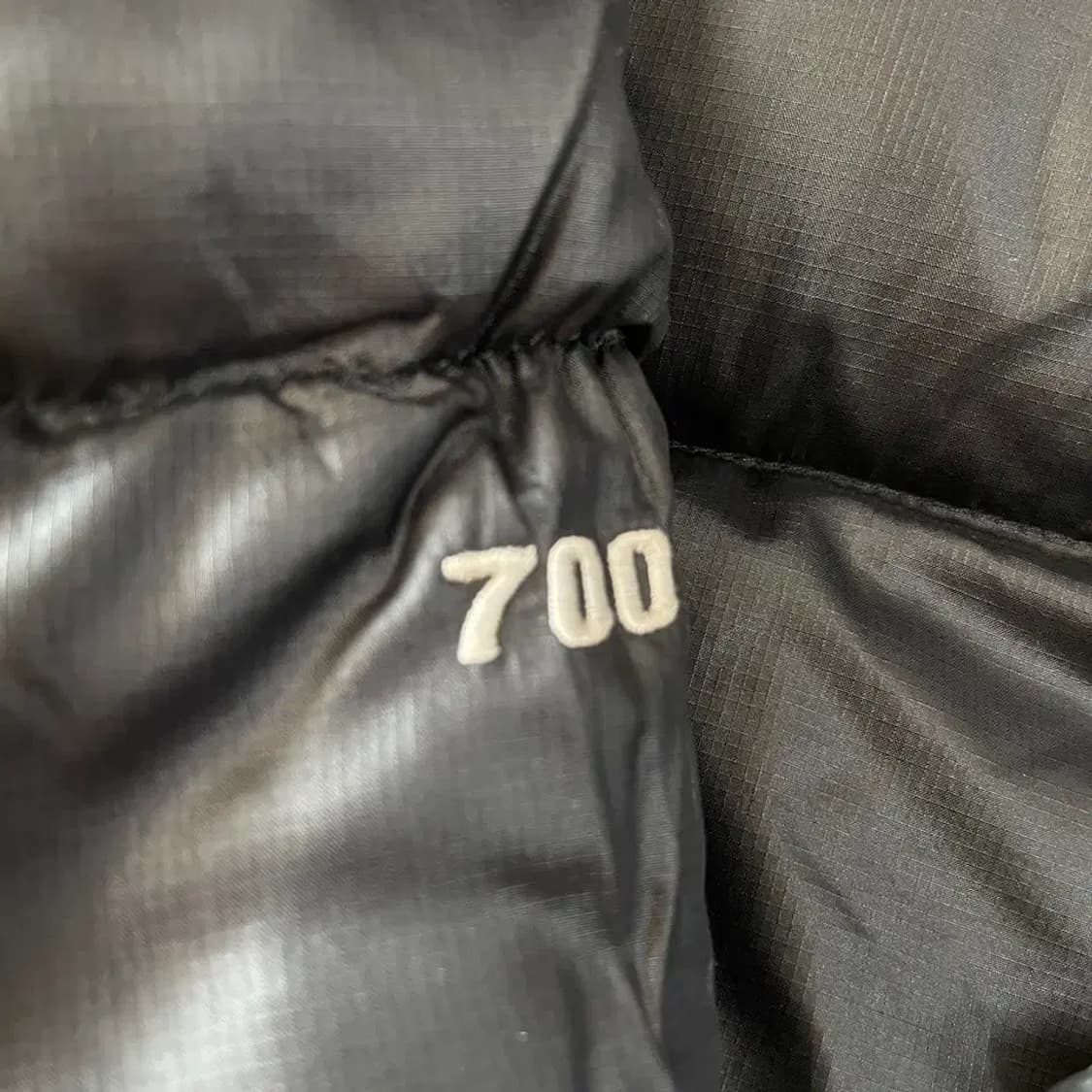 S 노스페이스 눕시 700 블랙 패딩 90 상품이미지6