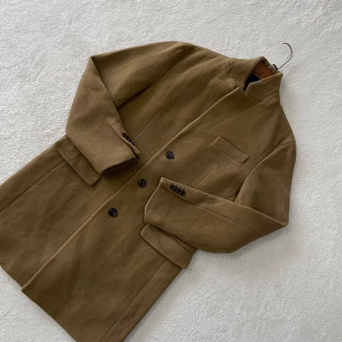 M 타미힐피거 남성 울 시미어 코트 95 상품이미지3