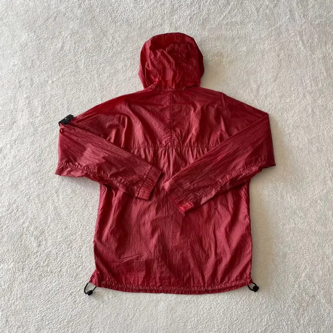 M 스톤아일랜드 라미 바람막이 자켓 화이트와펜 상품이미지8