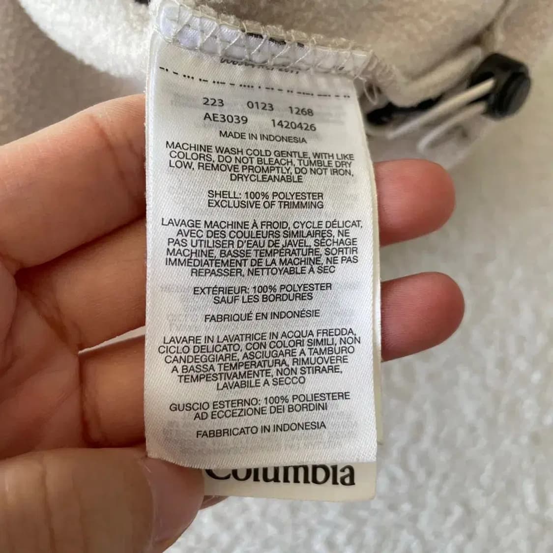 XXL 컬럼비아 남성 신형 후리스자켓 110 상품이미지6