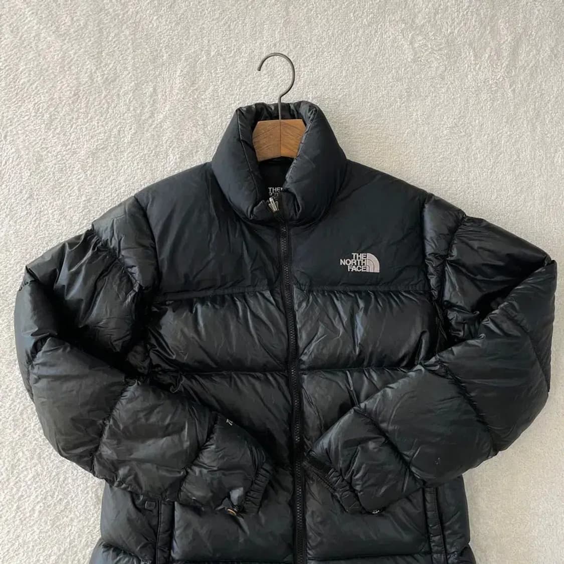 M 노스페이스 여성 눕시 700 구스다운 패딩 블랙 95 상품이미지3