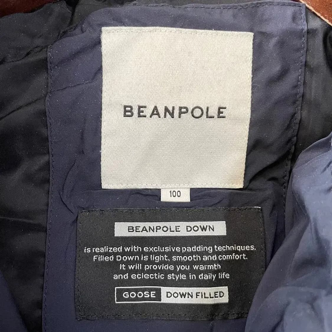 L 빈폴 남성 구스다운 패딩 100 상품이미지4