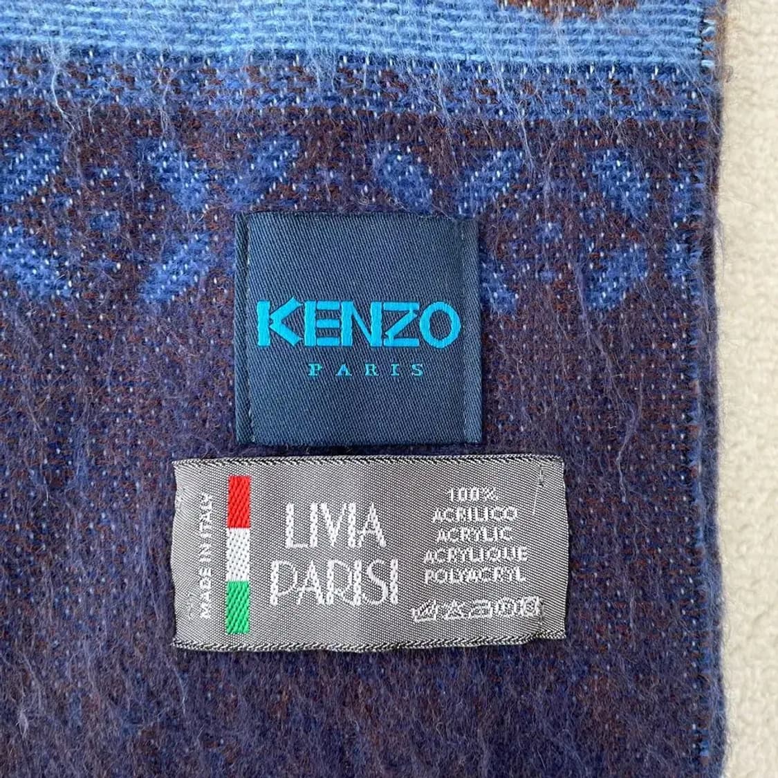 겐조 에스닉 와이드 머플러 숄 목도리 상품이미지5