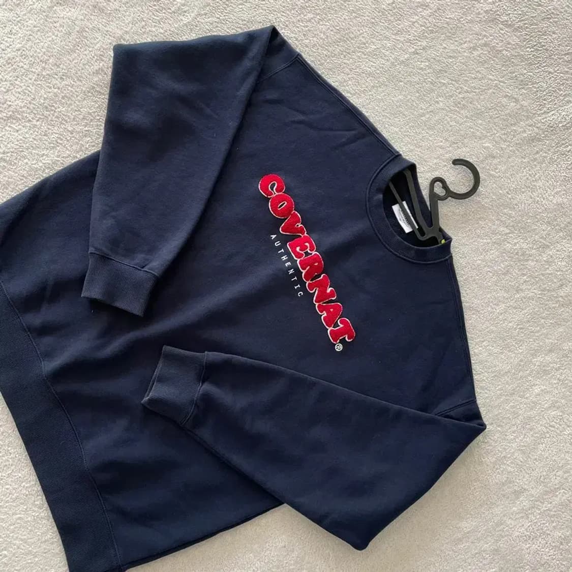 커버낫 기모 맨투맨 100 L 상품이미지3