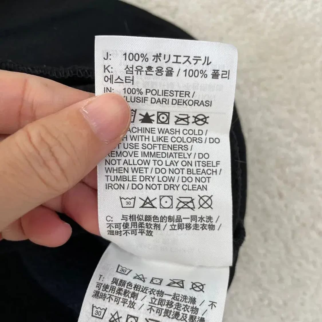 XXL 나이키 신형 써마 기모 후드집업자켓 110 상품이미지7