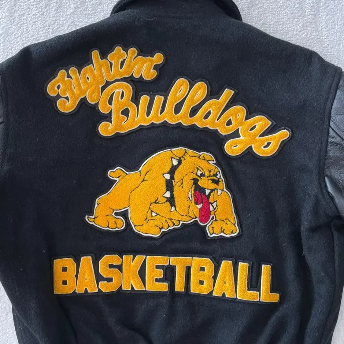 캐치볼 USA 80-90's 소가죽 울바시티 자켓 95-100 올드스쿨 상품이미지10