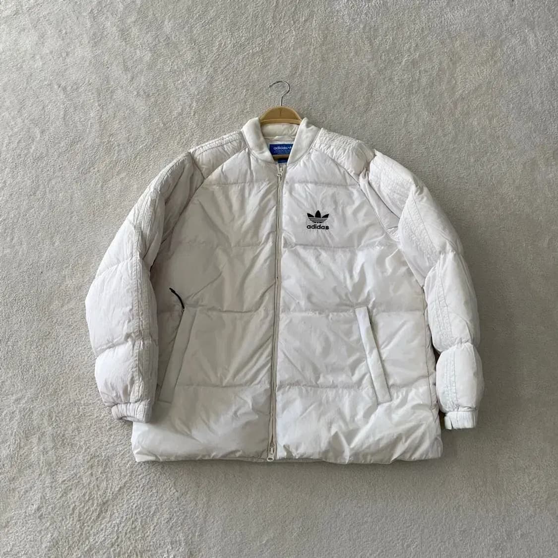 XXL 아디다스 덕다운 화이트 패딩자켓 110 상품이미지1