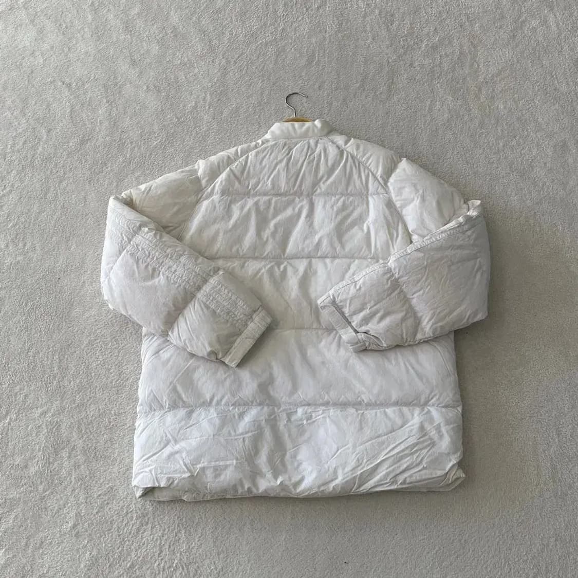 XXL 아디다스 덕다운 화이트 패딩자켓 110 상품이미지9