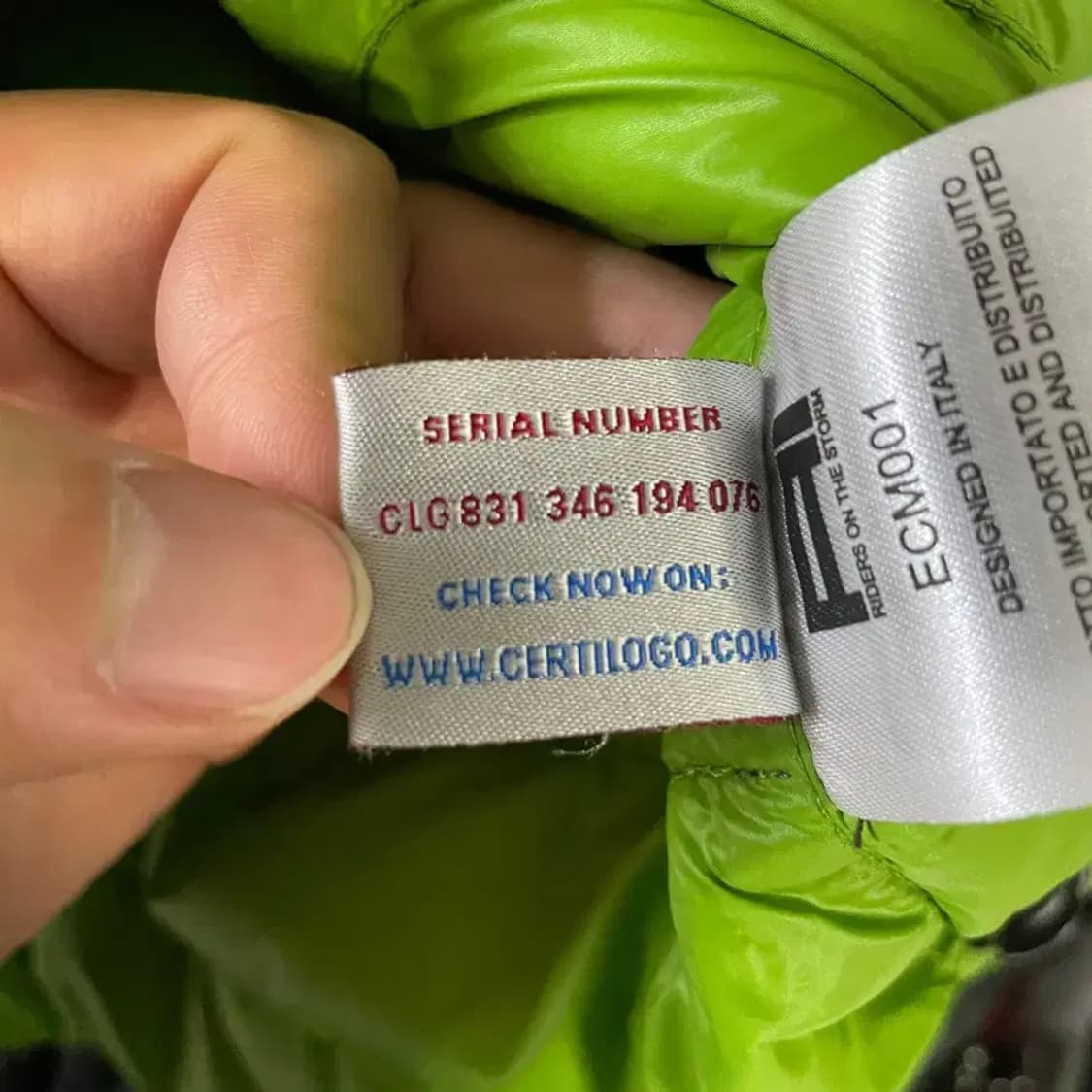 AI라이더스 덕다운 패딩 100 상품이미지7