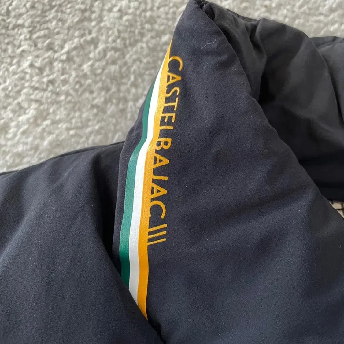 L 까스텔바작 남성 구스다운 패딩 골프 100 상품이미지5