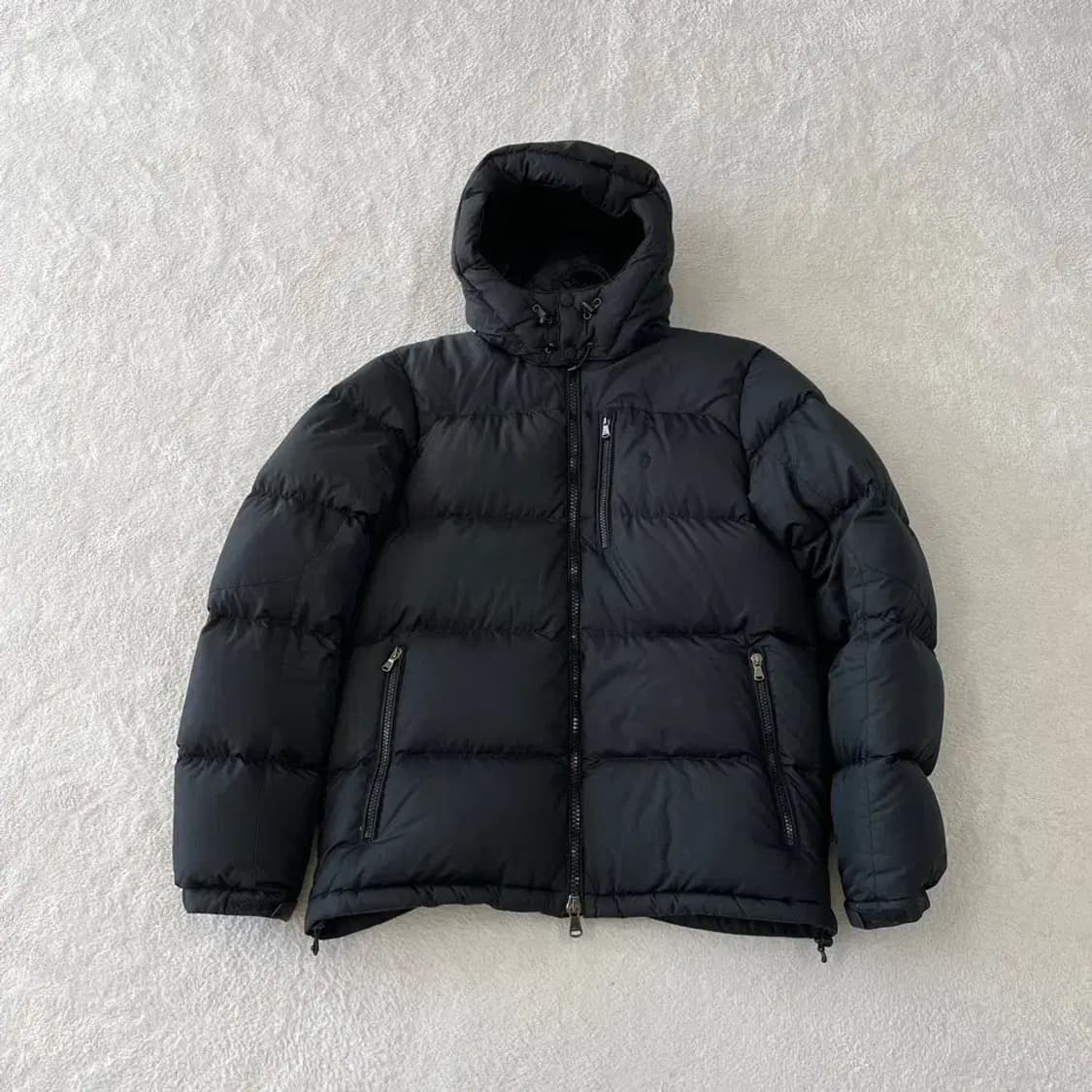 M 폴로 블랙 덕다운 패딩 상품이미지1